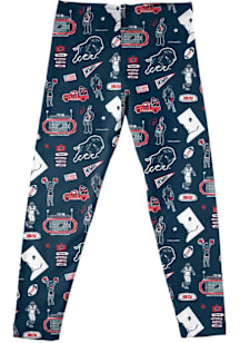 Vive La Fete Howard Bison Girls Blue Impressions Bottoms Leggings