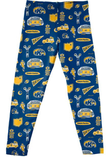 Vive La Fete Kent State Golden Flashes Girls Blue Impressions Bottoms Leggings