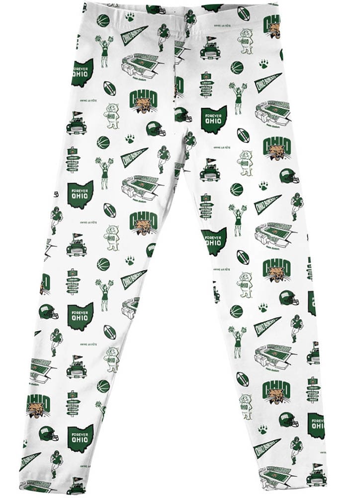 Vive La Fete Ohio Bobcats Girls Impressions Bottoms Leggings