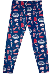 Vive La Fete South Alabama Jaguars Girls Blue Impressions Bottoms Leggings