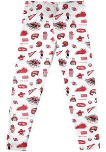 Vive La Fete Western Kentucky Hilltoppers Girls White Impressions Bottoms Leggings