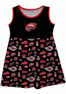 Vive La Fete Western Kentucky Hilltoppers Girls  Impressions Short Sleeve Dress