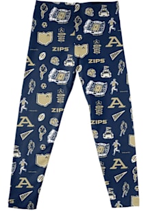 Vive La Fete Akron Zips Infant Girls Blue Impressions Bottoms Leggings