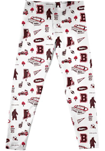 Vive La Fete Brown Bears Infant Girls White Impressions Bottoms Leggings