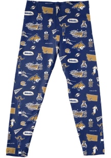 Vive La Fete Montana State Bobcats Infant Girls Blue Impressions Bottoms Leggings