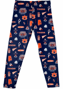 Vive La Fete Auburn Tigers Toddler Navy Blue Impressions Bottoms Leggings