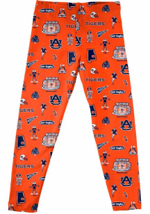 Vive La Fete Auburn Tigers Toddler Orange Impressions Bottoms Leggings