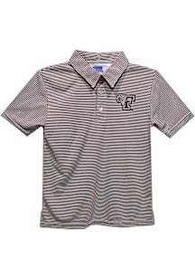 Vive La Fete Fordham Rams Toddler Maroon Pencil Stripe Short Sleeve Polo Shirt