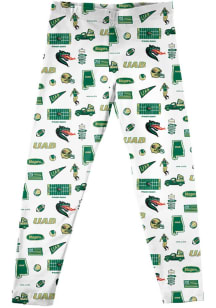 Vive La Fete UAB Blazers Toddler White Impressions Bottoms Leggings