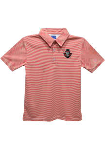 Austin Peay Governors Youth Red Pencil Stripe Short Sleeve Polo Shirt