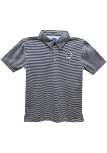 Butler Bulldogs Youth Navy Blue Pencil Stripe Short Sleeve Polo Shirt