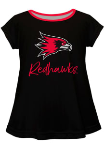 Southeast Missouri State Redhawks Infant Girls Script Blouse Short Sleeve T-Shirt Black