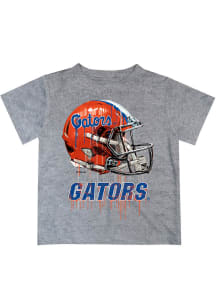 Florida Gators Youth Grey Helmet Short Sleeve T-Shirt