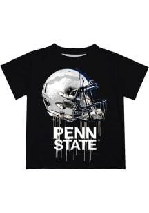 Penn State Nittany Lions Youth Black Helmet Short Sleeve T-Shirt