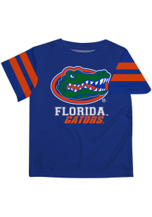 Florida Gators Youth Blue Stripes Short Sleeve T-Shirt