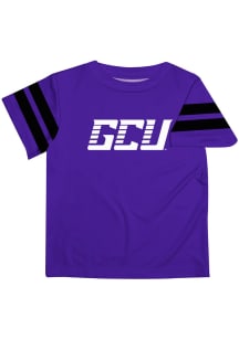 Vive La Fete Grand Canyon Antelopes Youth Purple Stripes Short Sleeve T-Shirt