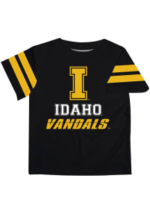 Idaho Vandals Youth Black Stripes Short Sleeve T-Shirt