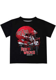 Arkansas State Red Wolves Infant Helmet Short Sleeve T-Shirt Black