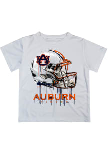 Auburn Tigers Infant Helmet Short Sleeve T-Shirt White