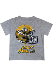 Idaho Vandals Infant Helmet Short Sleeve T-Shirt Grey