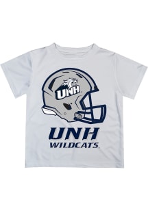 New Hampshire Wildcats Infant Helmet Short Sleeve T-Shirt White