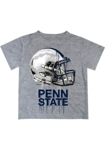 Penn State Nittany Lions Infant Helmet Short Sleeve T-Shirt Grey