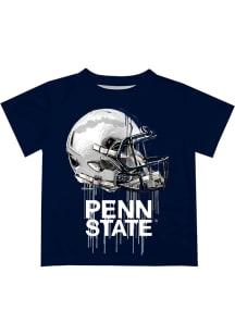 Penn State Nittany Lions Infant Helmet Short Sleeve T-Shirt Blue