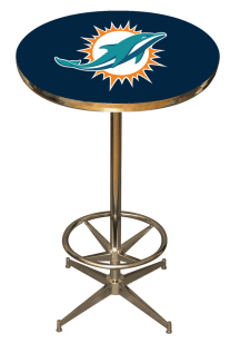 Miami Dolphins Blue Pub Table