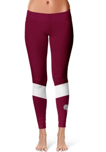 Fordham Rams Womens Maroon Colorblock Plus Size Athletic Pants