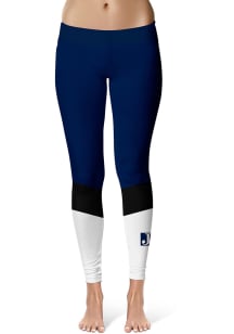 Vive La Fete Jackson State Tigers Womens Blue Ankle Colorblock Plus Size Athletic Pants