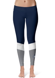 New Hampshire Wildcats Womens Blue Colorblock Plus Size Athletic Pants