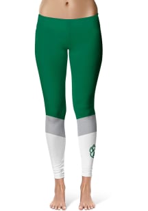 Northwest Missouri State Bearcats Womens Green Colorblock Plus Size Athletic Pants