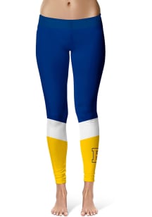 Rochester Yellowjackets Womens Blue Colorblock Plus Size Athletic Pants