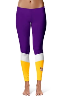 Southern Mississippi Golden Eagles Womens Purple Colorblock Plus Size Athletic Pants