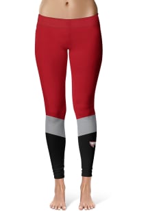 Troy Trojans Womens Red Colorblock Plus Size Athletic Pants