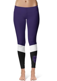 Louisiana-Monroe Warhawks Womens Purple Colorblock Plus Size Athletic Pants