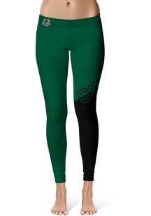 Cleveland State Vikings Womens Green Colorblock Plus Size Athletic Pants