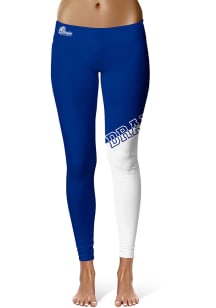 Drake Bulldogs Womens Blue Colorblock Plus Size Athletic Pants