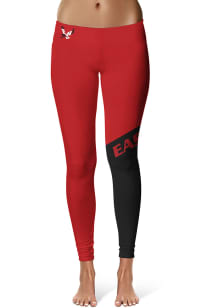 Eastern Washington Eagles Womens Red Colorblock Plus Size Athletic Pants