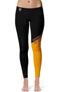 Fort Hays State Tigers Womens Black Colorblock Plus Size Athletic Pants