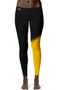 Grambling State Tigers Womens Black Colorblock Plus Size Athletic Pants