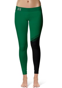 Hawaii Warriors Womens Green Colorblock Plus Size Athletic Pants