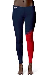 Howard Bison Womens Navy Blue Colorblock Plus Size Athletic Pants