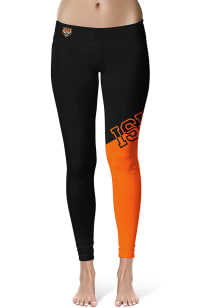 Idaho State Bengals Womens Black Colorblock Plus Size Athletic Pants