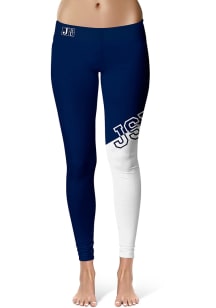 Vive La Fete Jackson State Tigers Womens Blue Colorblock Plus Size Athletic Pants
