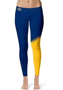 Kent State Golden Flashes Womens Blue Colorblock Plus Size Athletic Pants
