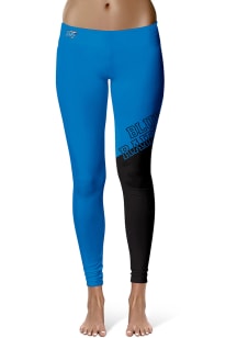 Middle Tennessee Blue Raiders Womens Blue Colorblock Plus Size Athletic Pants