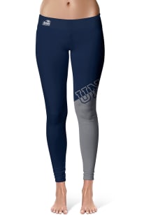 New Hampshire Wildcats Womens Navy Blue Colorblock Plus Size Athletic Pants