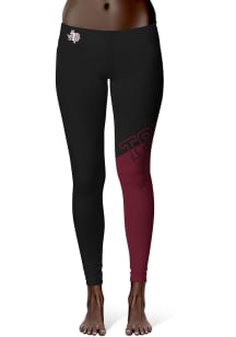 Texas Southern Tigers Womens Black Colorblock Plus Size Athletic Pants