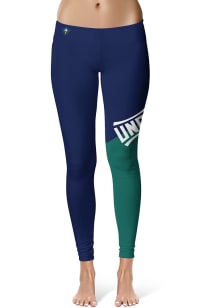UNCW Seahawks Womens Blue Colorblock Plus Size Athletic Pants
